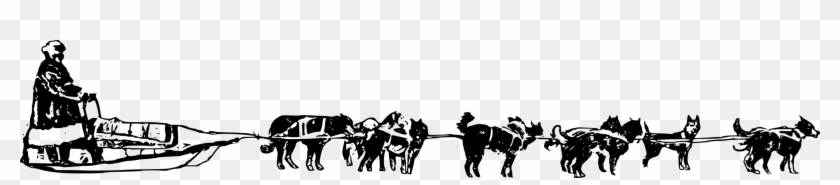 Siberian Husky Iditarod Trail Sled Dog Race Dog Sled - Sled Dogs Clip Art #1355024