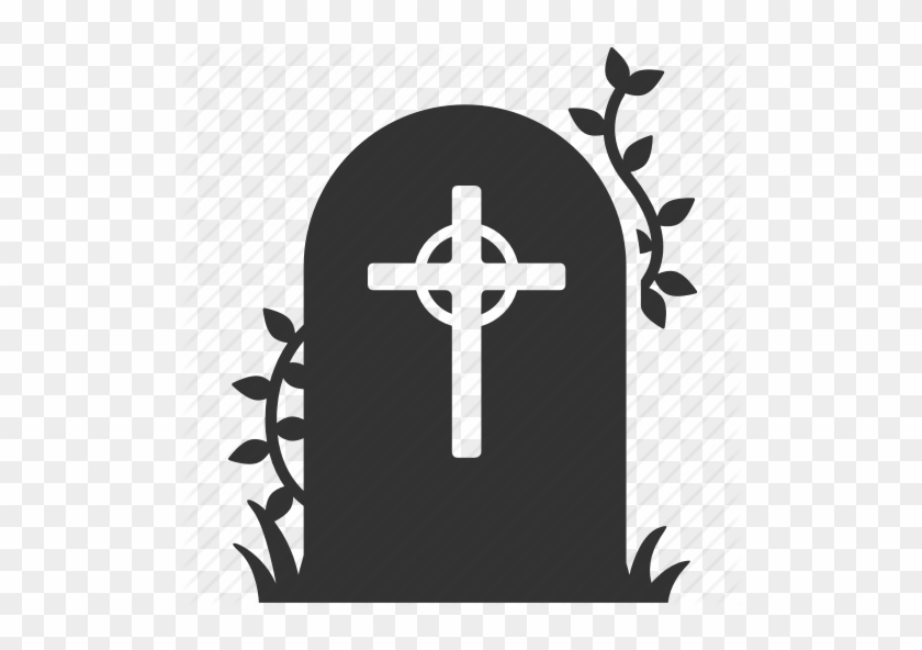 Graveyard Icon Clipart Headstone Cemetery Clip Art - Graveyard Icon Clipart Headstone Cemetery Clip Art #1355097