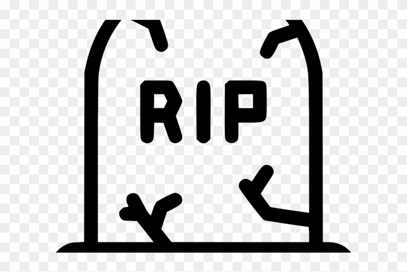 Graveyard Clipart Gravestone - Graveyard Clipart Gravestone #1355135