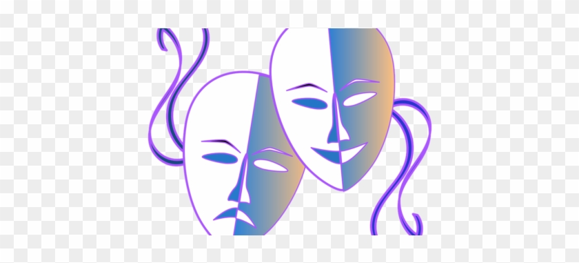 Csulb Theatre Arts Fall Schedule Set To Wow - Drama Masks Icon Clipart #1355210