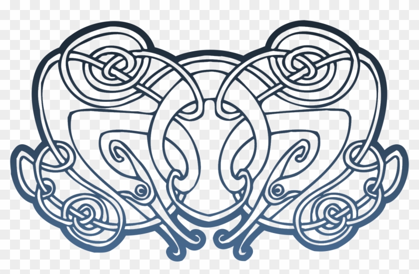 Celtic Ornament Vector Free Goose - Ornament #1355277