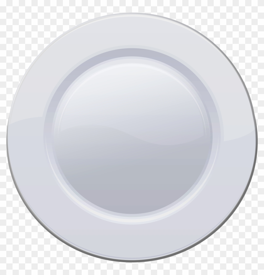 Whie Plate Png Clip Art - Whie Plate Png Clip Art #1355334