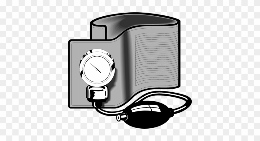 Blood Pressure Clipart - Blood Pressure Cuff Transparent #1355337