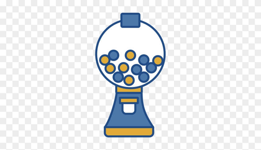 Gumball Machine Icon - Vector Graphics #1355361