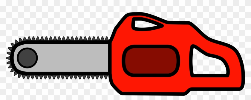 Chainsaw Clipart Svg - Cartoon Chainsaw No Background #1355580
