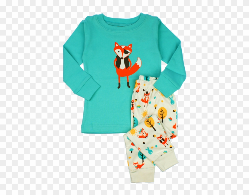 Pajama Clipart Babygrow - Fox Pyjamas #1355588