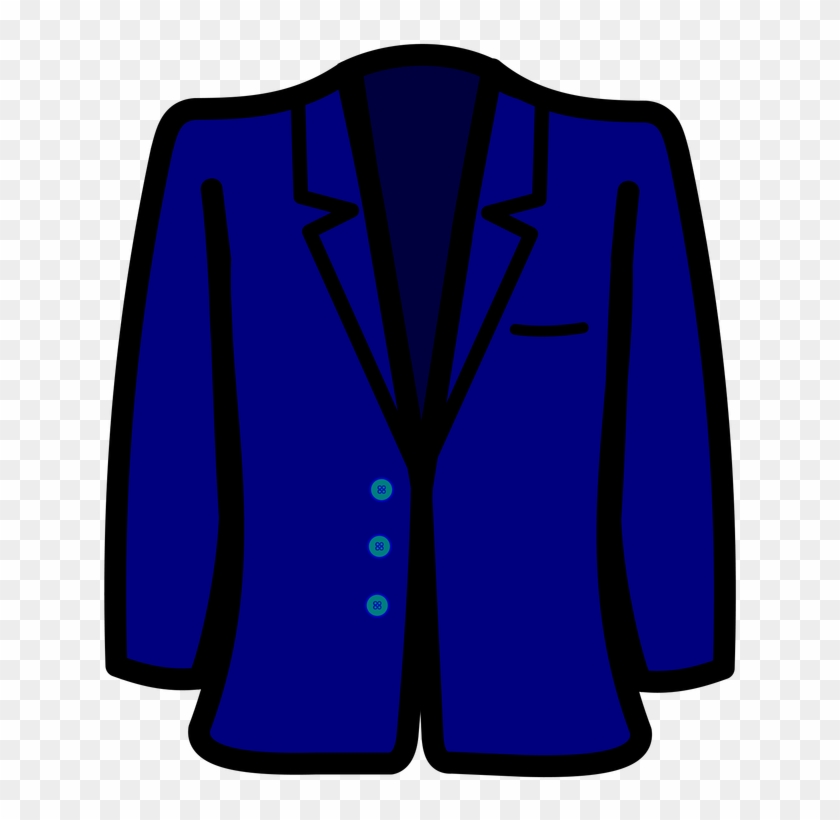 Pajama Clipart Babygrow - Blue Suit Clipart #1355639