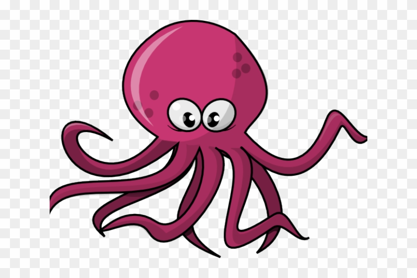 Squid Clipart Animated - Octopus Clipart #1355709