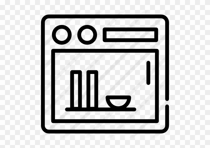 Dishwasher - Lavavajillas Icono Png #1355750