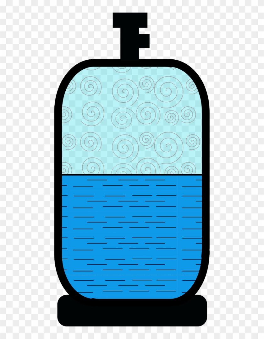 Odor Clipart Compressed Gas Cylinder - Gas Cylinder Transparent #1355848