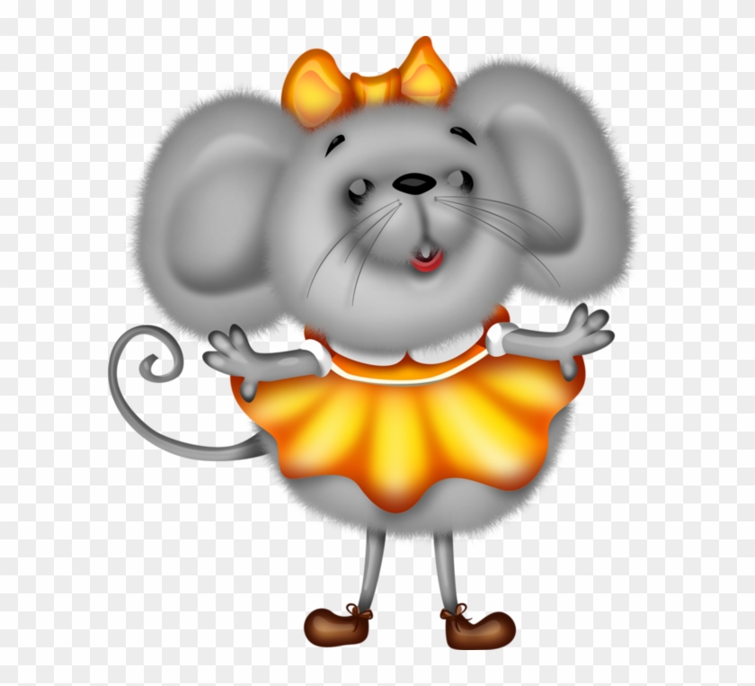 Clipart Rat Country Mouse - Mysz Rysunek Png #1355926