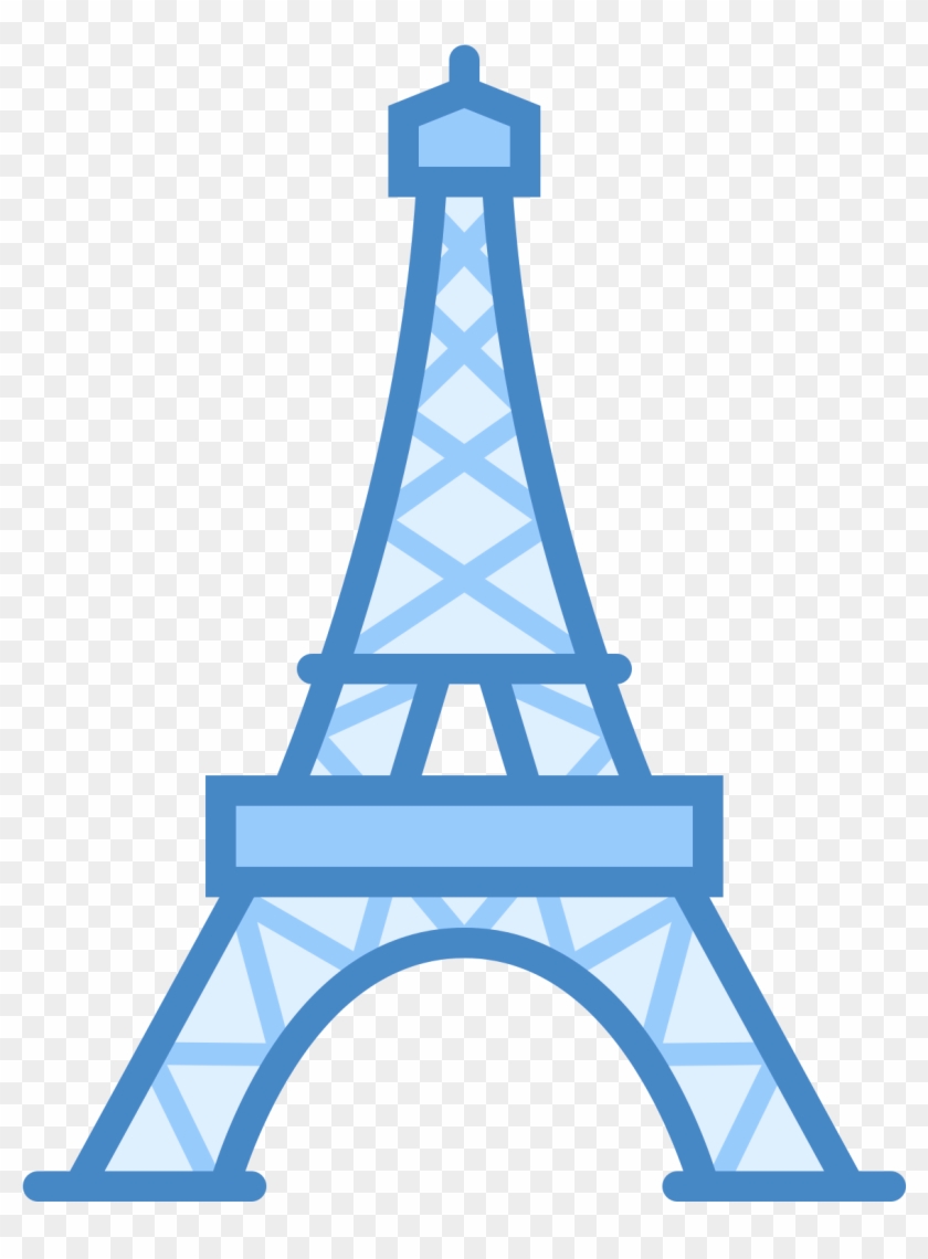 Cute Eiffel Images - Eiffel Tower Icon Png #1355967