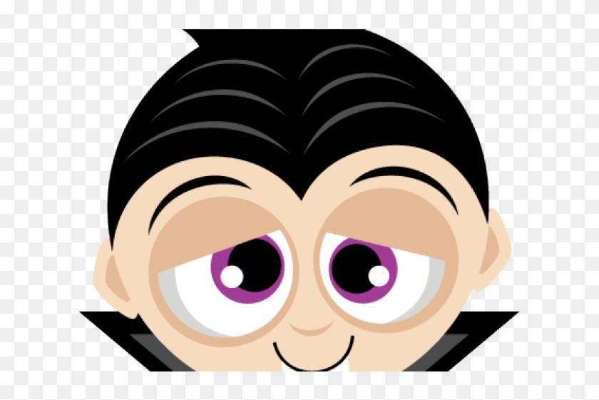 Vampire Clipart Head - Vampire Clipart Head #1355970