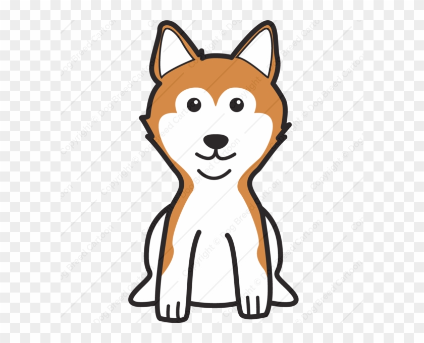 Shiba Inu - Jindo Cartoon #1355985