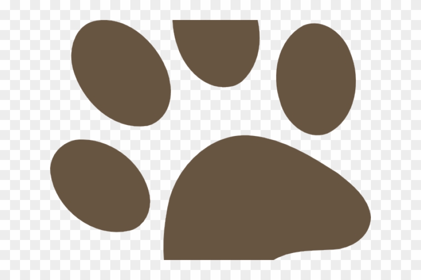 Husky Clipart Paw Print - Dog #1356019