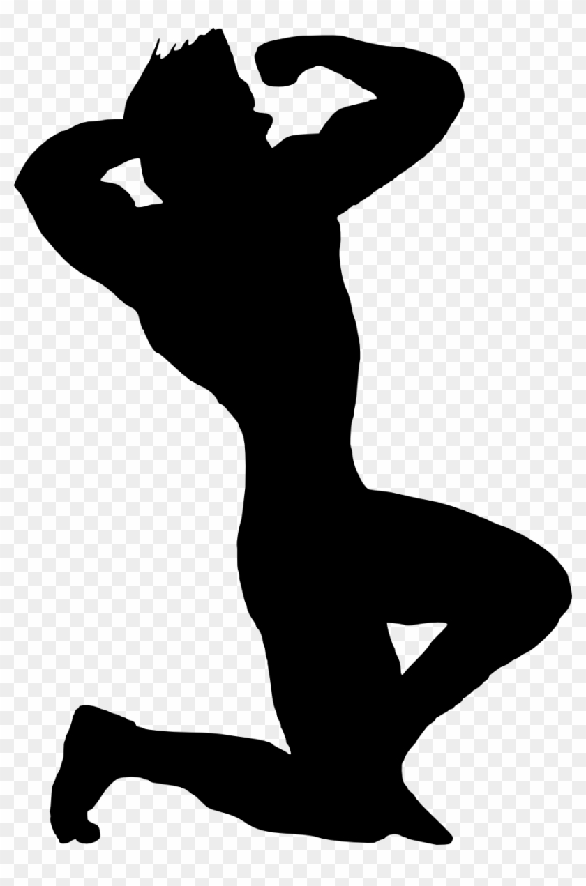 Free Download - Fitness Man Silhouette #1356106