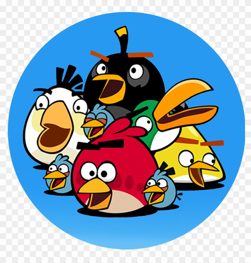 Angry Birds Clipart Angry Birds Friends Angry Birds - Angry Birds Circular #1356130
