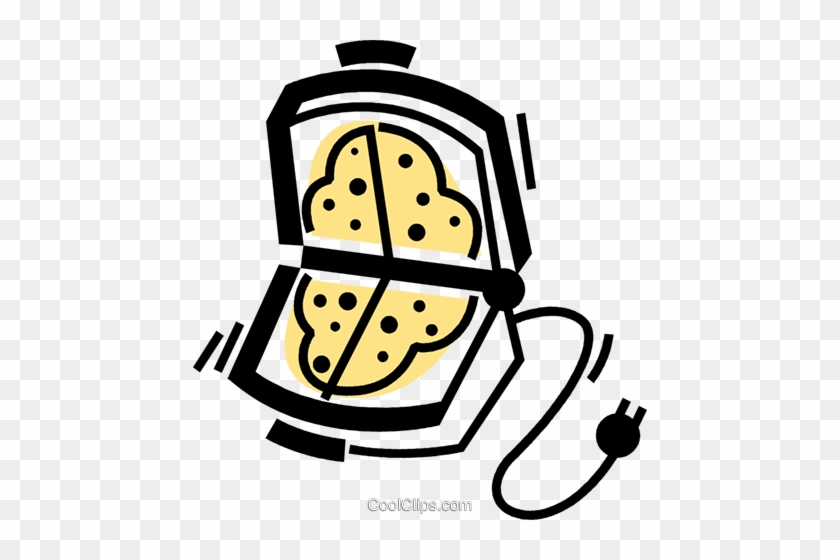 Waffle Irons Royalty Free Vector Clip Art Illustration - Waffle Irons Royalty Free Vector Clip Art Illustration #1356467