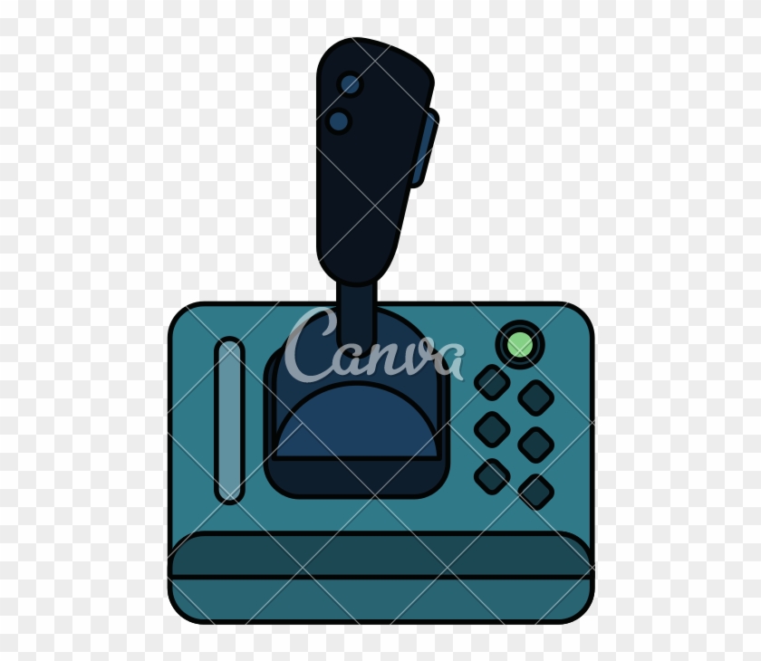 Joystick Videogame Related Icon Image - Canva #1356593