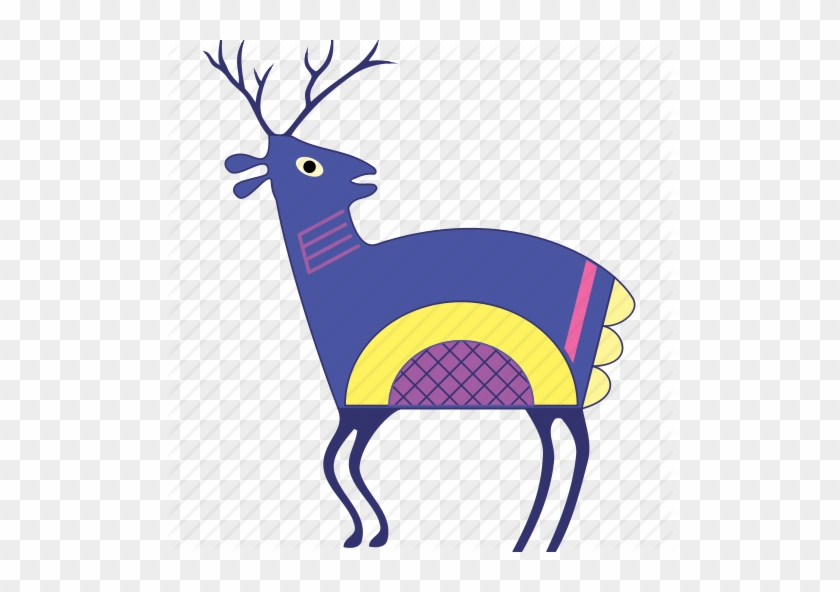 Animal Antelope Art Deer Mammals - Clip Art #1356656