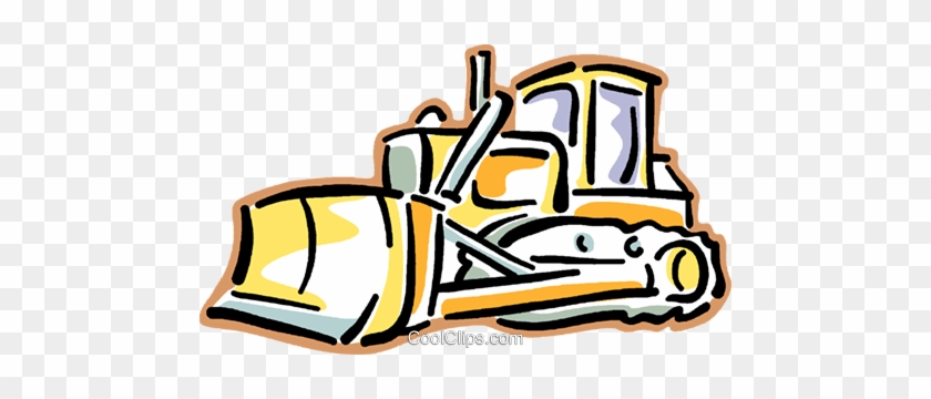 Bulldozer Royalty Free Vector Clip Art Illustration - Stock.xchng #1356689
