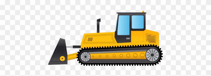 Clip Freeuse Stock Bulldozer Clipart File - Transparent Bulldozer Png #1356700