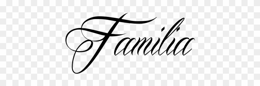 Familia Tat Symbol Design, Lion Tattoo, Tattoo Fonts, - Wall Sticker Families Are Everything #1356800