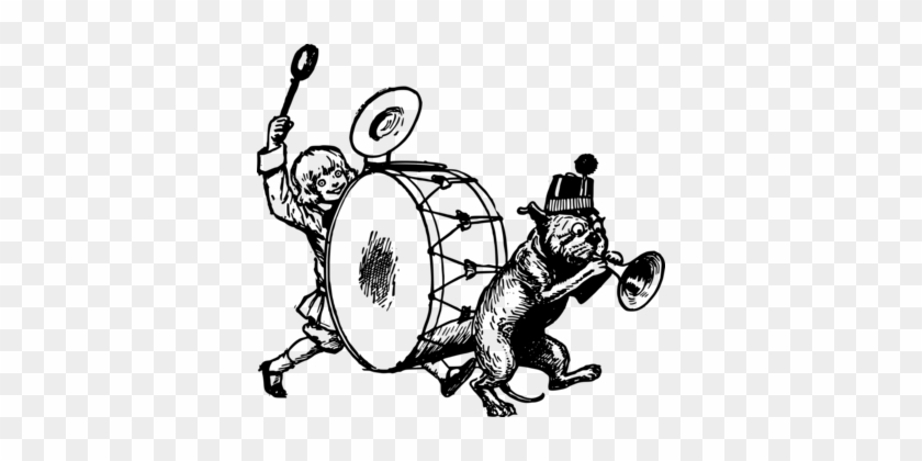 Dog Musical Theatre Musical Instruments Art - Music Dog Clip Art #1356885