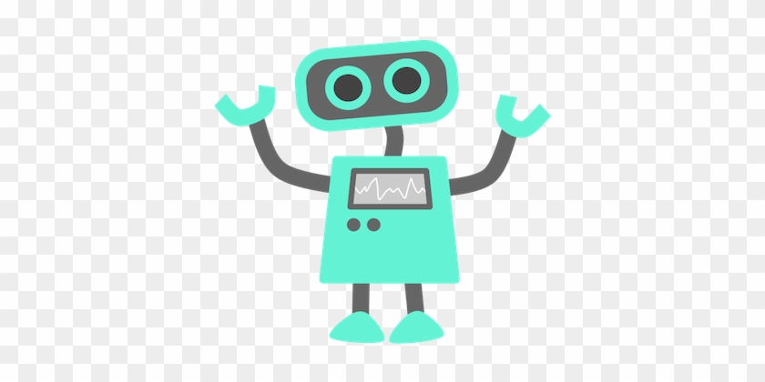 Simple Robot Clipart 1 - Clipart Robot #1356893