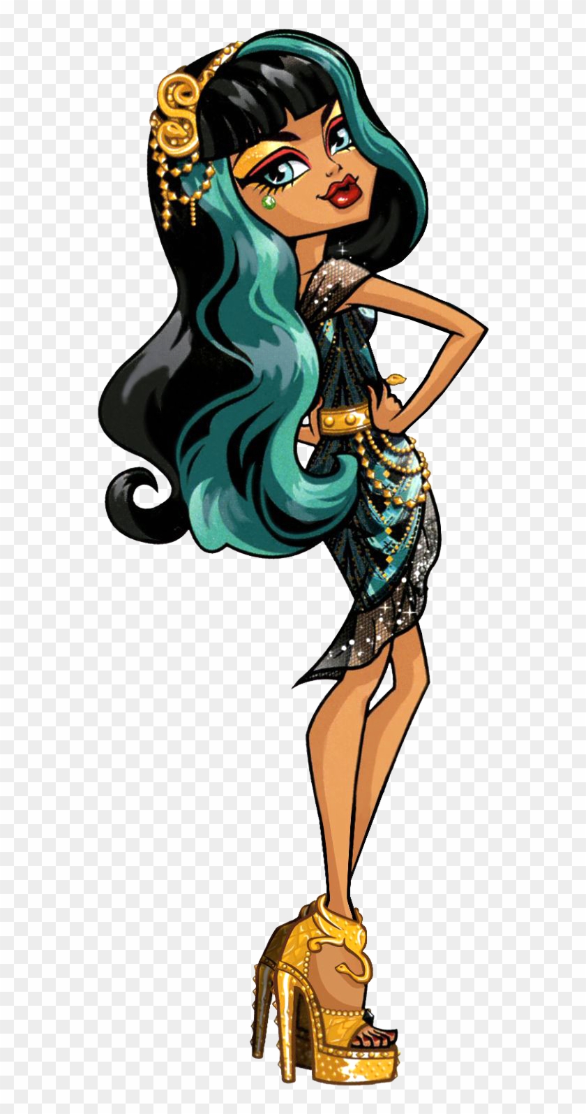 Cleo De Nile Is The Daughter Of The Mummy - Monster High Cleo Art #1356934