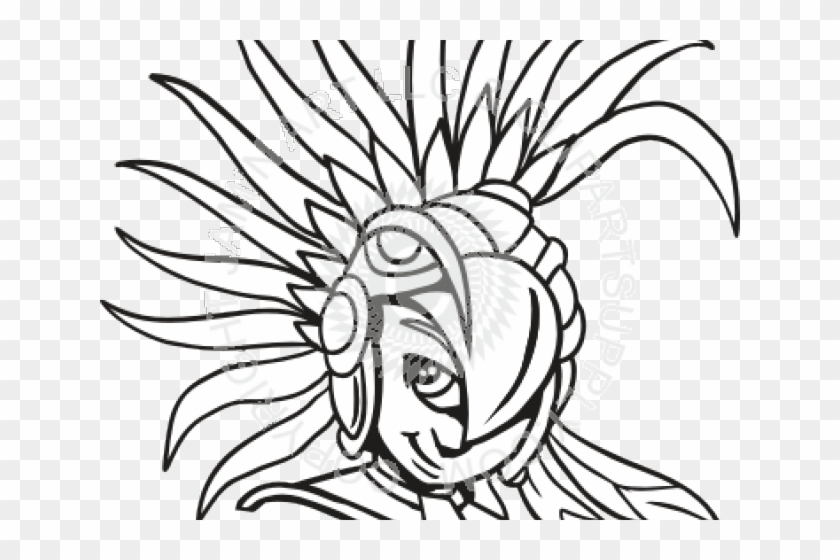 Aztec Warrior Clipart Transparent - Aztec #1356965
