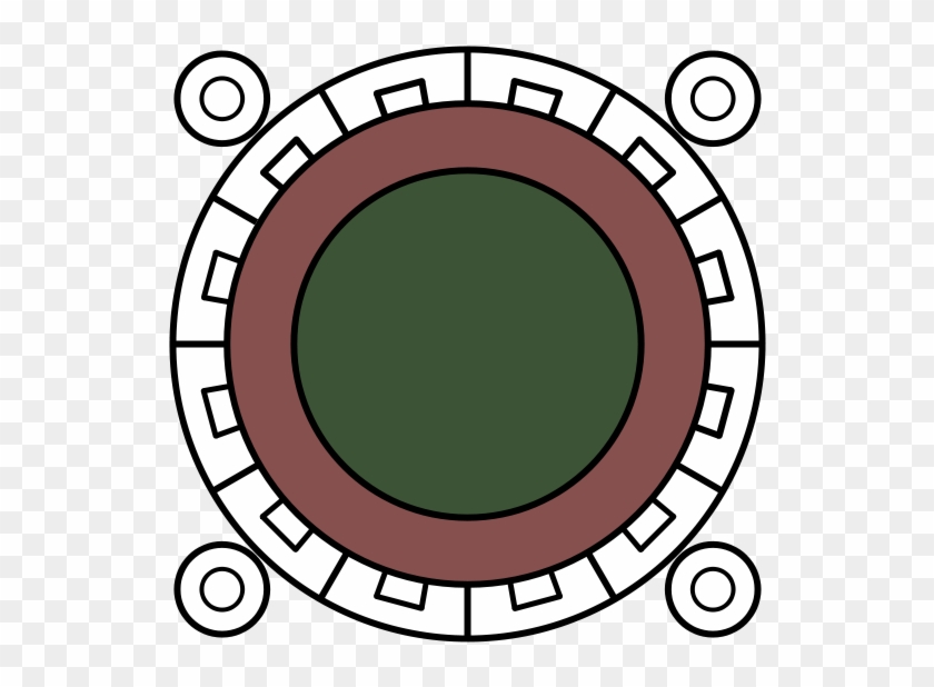 The City Glyph For The City Of - Pie With 12 Slices #1356966