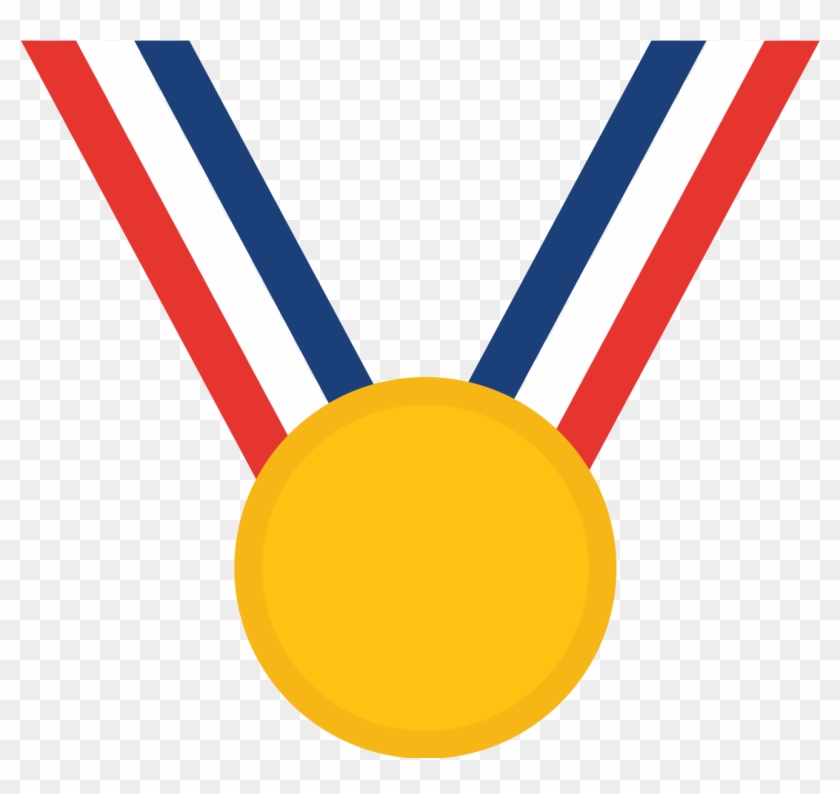 Gold Medal Png - Medal Clipart Transparent #1356977