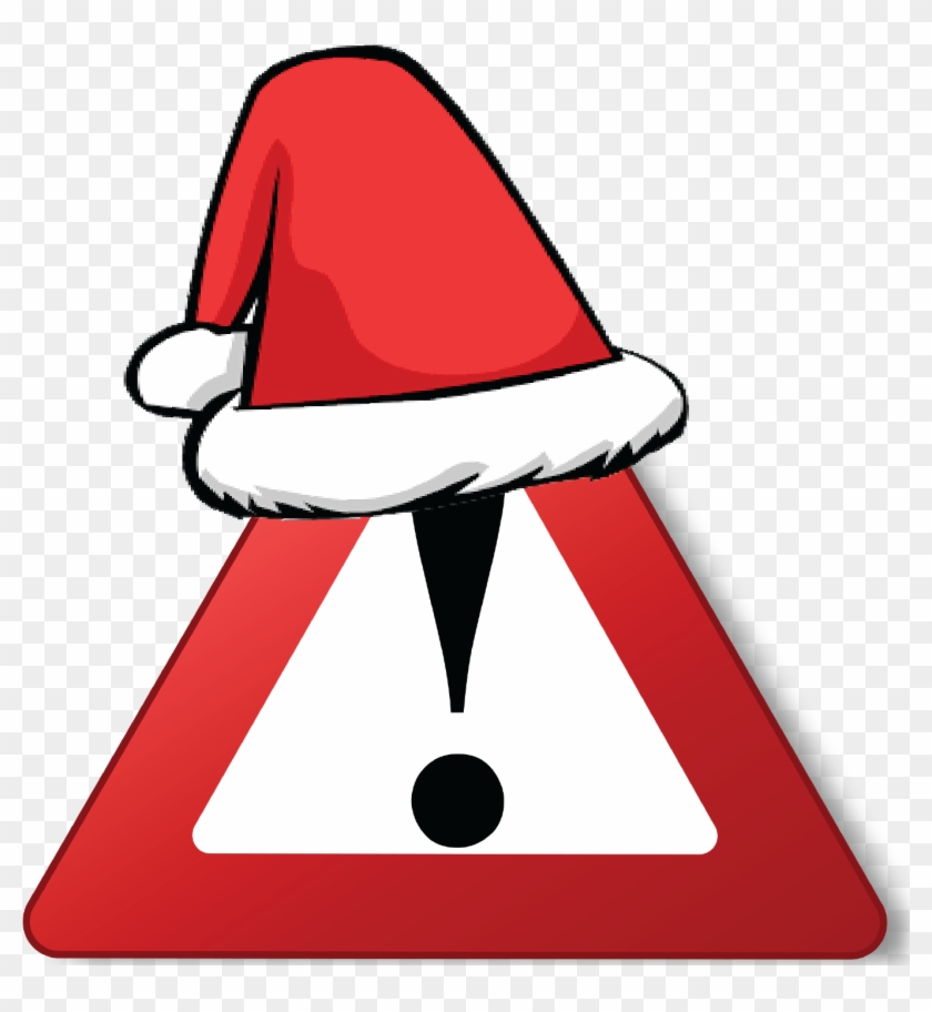 Maintain Warehouse Safety During The Peak Holiday Season - Transparent Background Santa Hat Cartoon #1357234