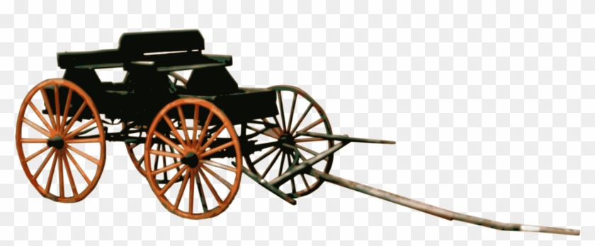 Cart Wagon Wheel Horse And Buggy Chariot - Farm Wagon Png #1357335
