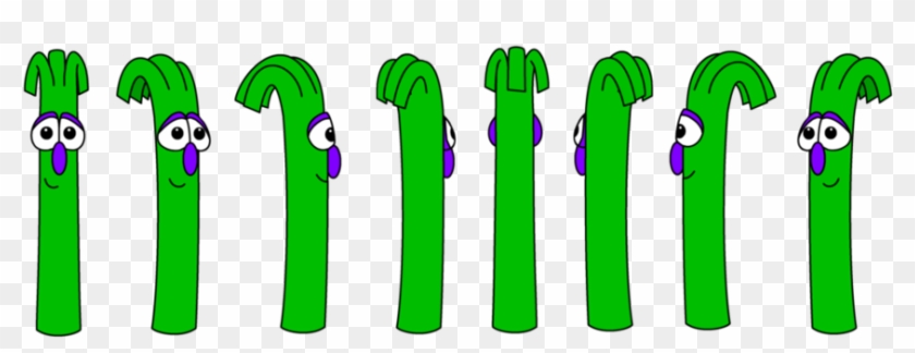 Clipart Resolution 1024*353 - Veggietales Scallion 1 #1357429