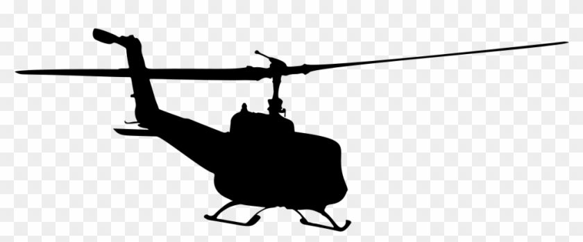 Military Helicopter Boeing Ah 64 Apache Aircraft Sikorsky - Helicopter Silhouette #1357752