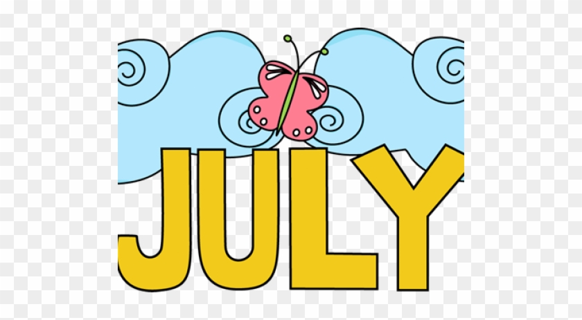 July And August Newsletter - Month Of July Clipart #1357772