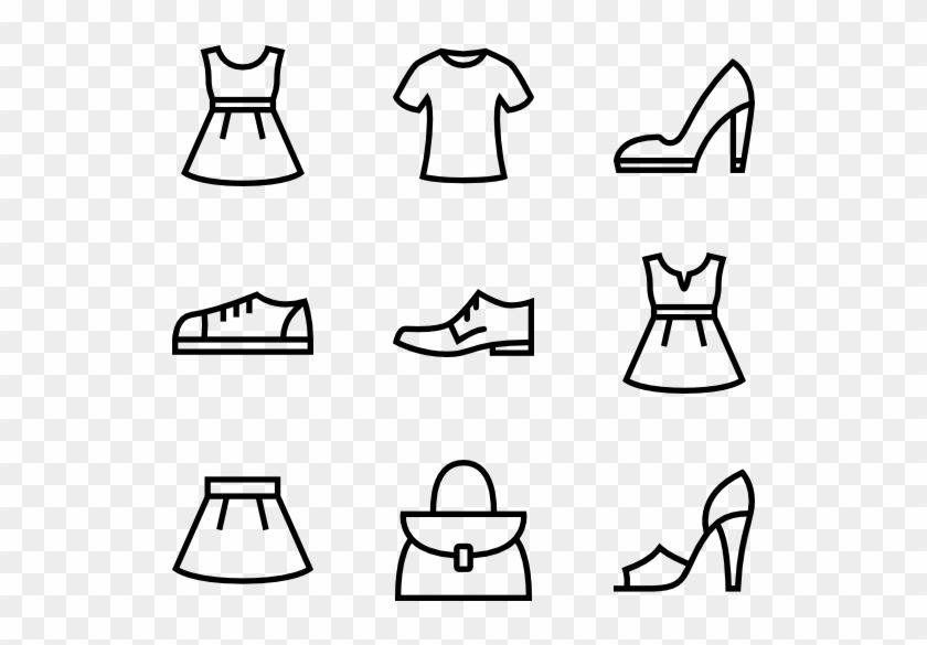Clipart - Baju Icon Png #1357834