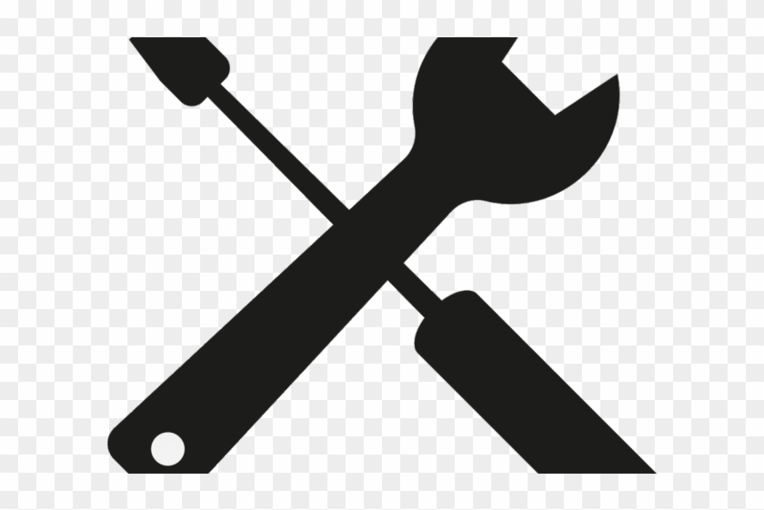 Screwdriver Clipart Clip Art - Wrench And Screwdriver #1357872