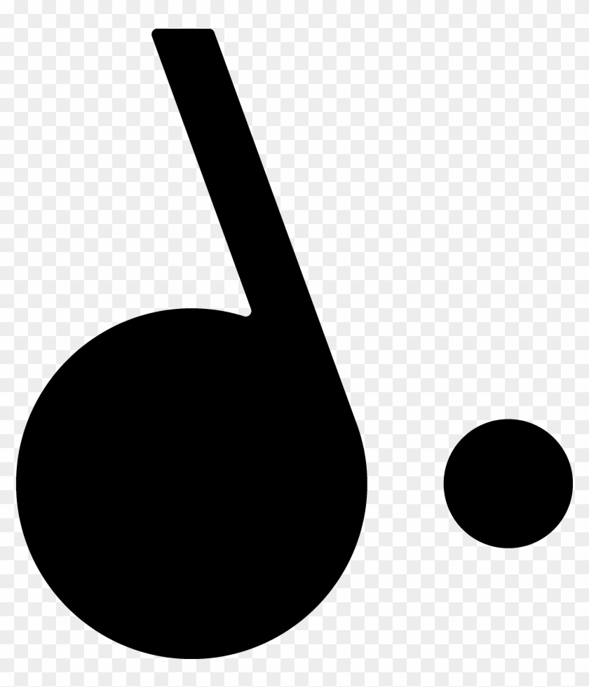 Music Notes Clipart Individual - Individual Musical Notes Png #1357877