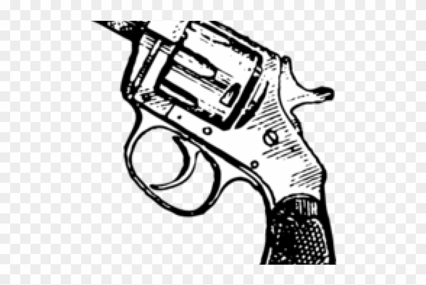 Pistol Clipart Revolver - Revolver Clipart Png #1357878