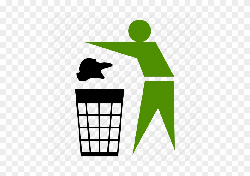 Clean And Green Icon Clipart Rubbish Bins & Waste Paper - Waste Container #1358027