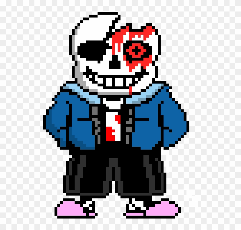 Corpse Sans - Sans Au Pixel Art, HD Png Download - 550x740 (#5587286) -  PinPng