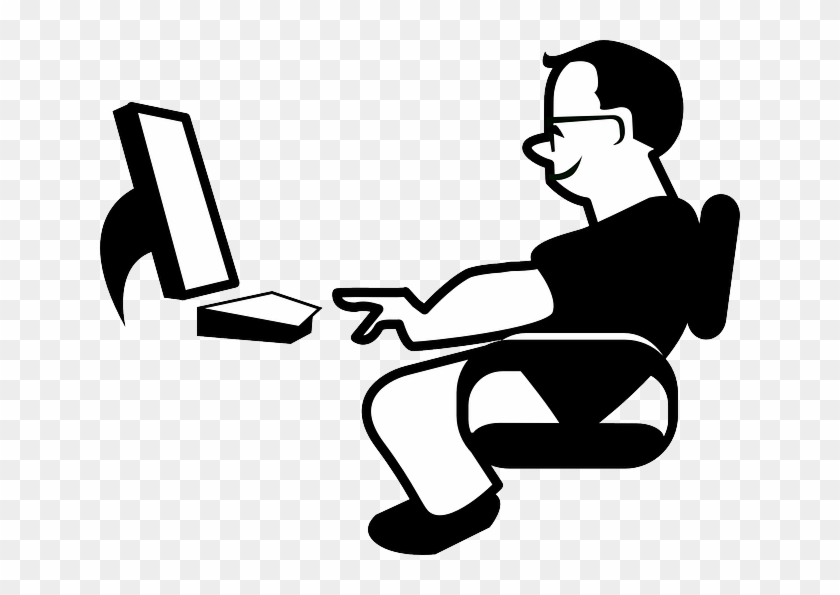 Library Sit Back And Relax Clipart - Icono Programador #1358146