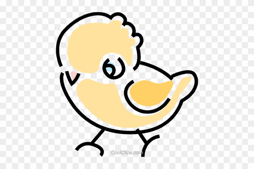 Baby Chick Royalty Free Vector Clip Art Illustration - Baby Chick Royalty Free Vector Clip Art Illustration #1358152