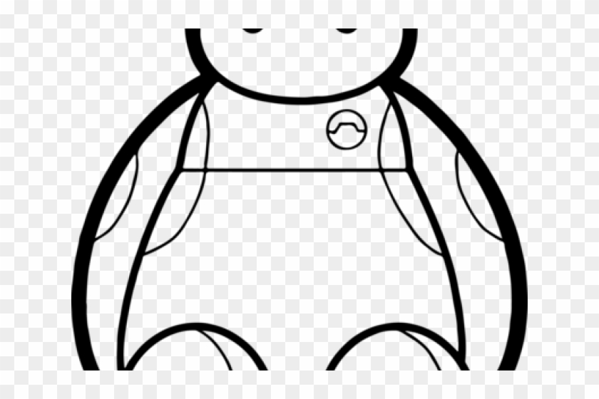 Larger Clipart Baymax Hiro - Baymax Clipart Png #1358337