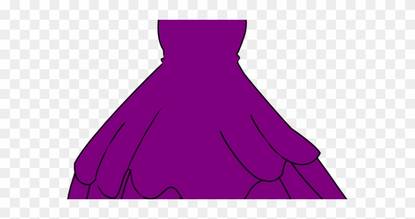 Elegant Purple Dress Clip Art - Niagara Falls #1358500