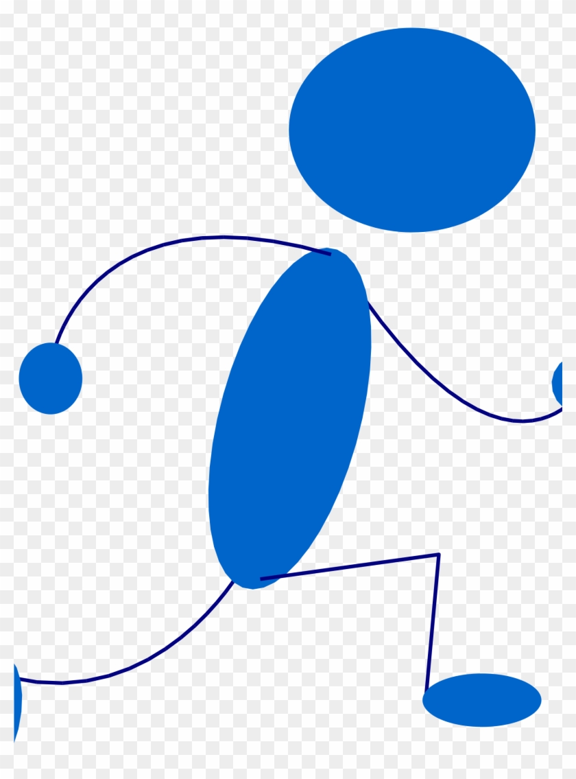As To Whether I'll Finish It The Jury Is Still Out - Blue Man Clip Art #1358523