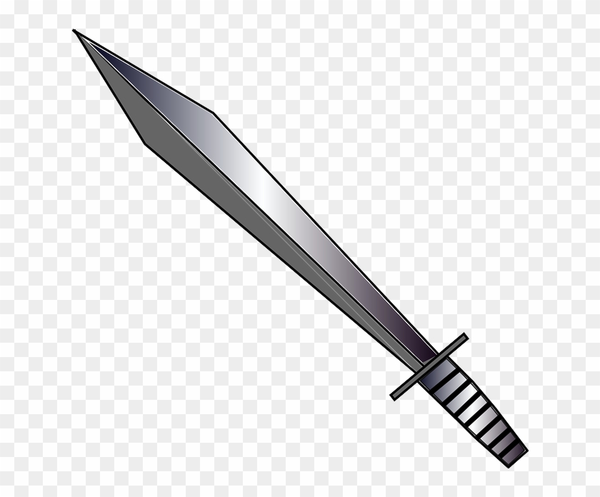 Dagger Clipart Military - Sword Clipart #1358561
